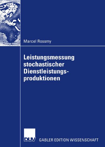 ﻿Leistungsmessung stochastischer Dienstleistungsproduktionen (نسخه آلمانی)