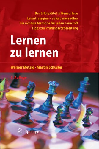 ﻿Lernen zu lernen: Lernstrategien wirkungsvoll einsetzen (نسخه آلمانی)