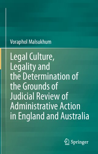 ﻿فرهنگ حقوقی، قانونی بودن و تعیین زمینه های رسیدگی قضایی به اقدام اداری در انگلستان و استرالیا