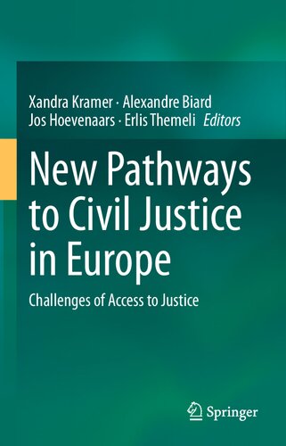 ﻿مسیرهای جدید برای عدالت مدنی در اروپا: چالش های دسترسی به عدالت