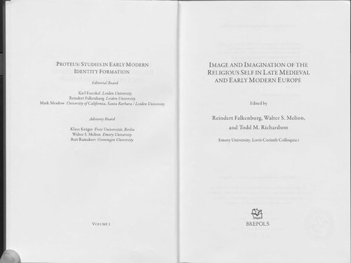 ﻿تصویر و تخیل خود دینی در اواخر قرون وسطی و اوایل اروپای مدرن: دانشگاه اموری، محاوره‌ای لوویس کورینث 1.