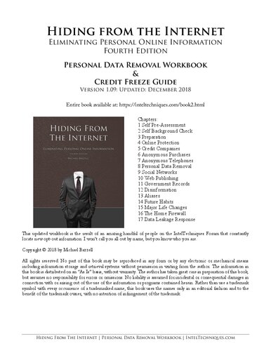 ﻿کتاب کار حذف اطلاعات شخصی