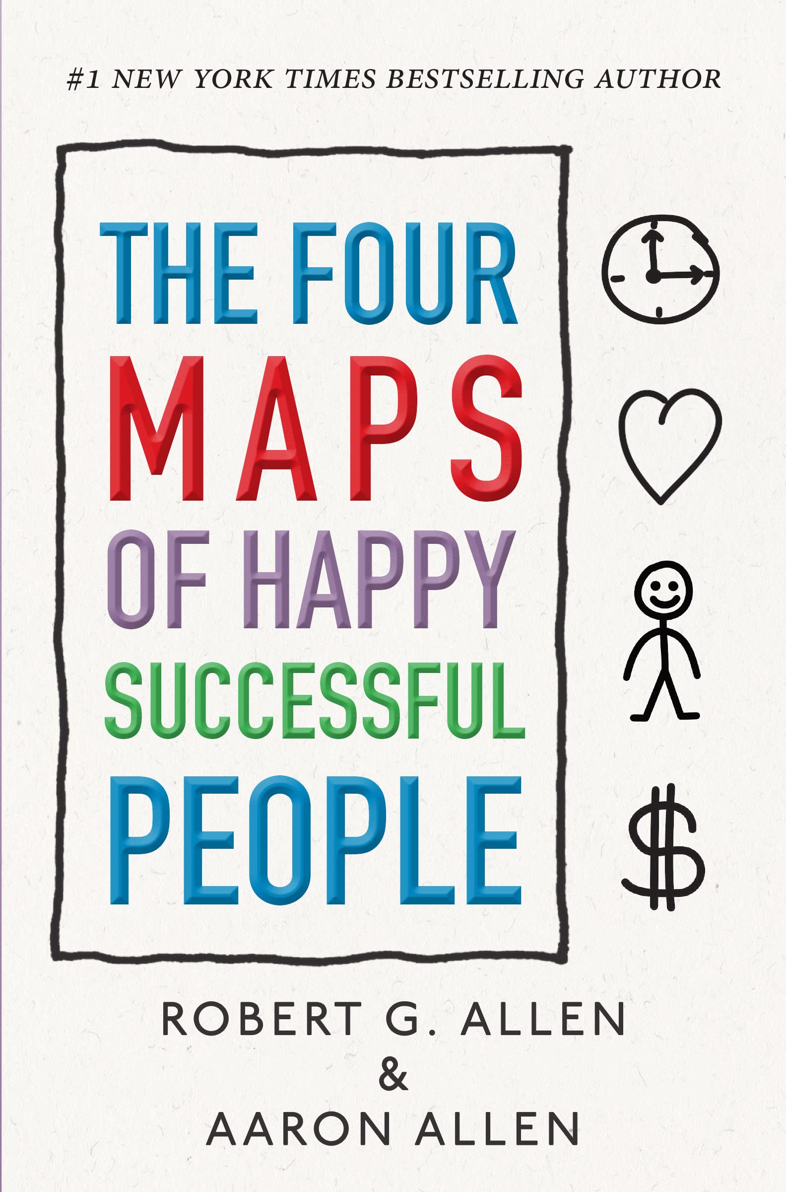 ﻿چهار نقشه افراد موفق شاد: یک سیستم بصری برای تغییر شخصی