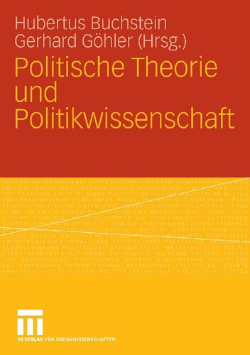 ﻿Politische تئوری und politikwissenschaft (نسخه آلمانی)