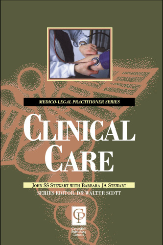 ﻿مراقبت بالینی برای وکلا (مجموعه Medic0-Legal Practitioner)