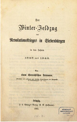 ﻿مبارزات زمستانی جنگ انقلابی در ترانسیلوانیا در 1848 و 1849