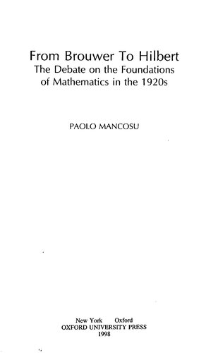 ﻿از بروور تا هیلبرت