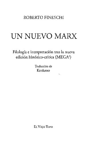 ﻿یک مارکس جدید