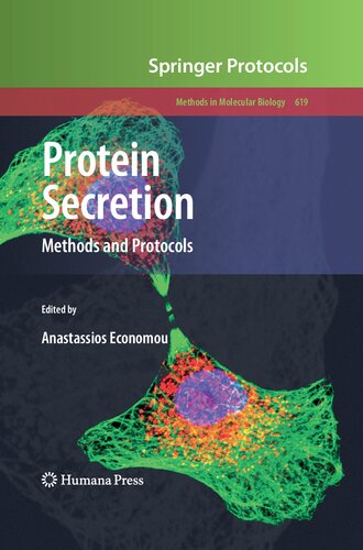 ﻿ترشح پروتئین: روش ها و پروتکل ها (روش ها در زیست شناسی مولکولی، 619)