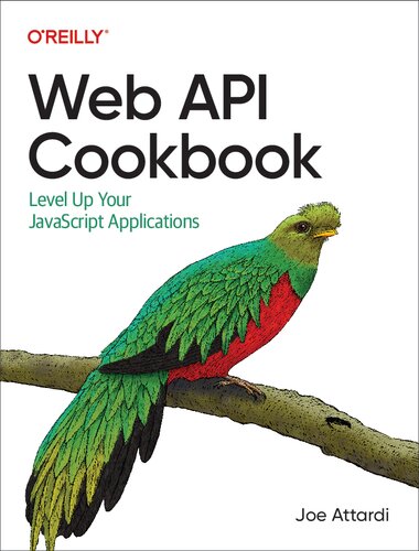 ﻿Web API Cookbook: برنامه های جاوا اسکریپت خود را ارتقا دهید
