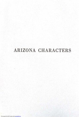 ﻿شخصیت های آریزونا