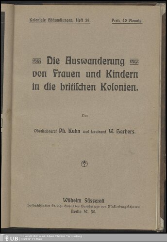 ﻿مهاجرت زنان و کودکان به مستعمرات بریتانیا