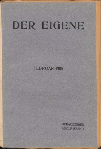 ﻿خود شما: فوریه 1905
