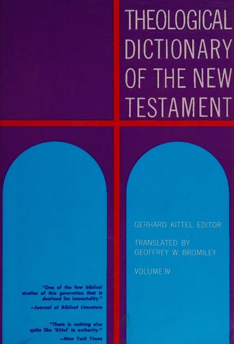 ﻿فرهنگ لغت الهیات عهد جدید: 004