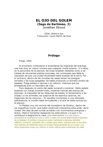 ﻿چشم گولم چشم گولم (بی نهایت) اسپانیایی