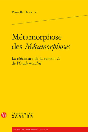 ﻿Metamorphosis of Metamorphoses: بازنویسی نسخه Z اوید اخلاقی