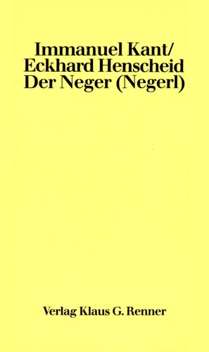 ﻿The Negro (Negro)