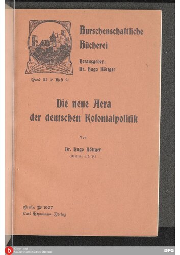 ﻿عصر جدید سیاست استعماری آلمان