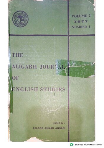 ﻿مجله مطالعات انگلیسی Aligarh