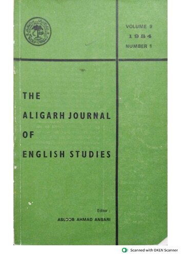 ﻿مجله مطالعات انگلیسی Aligarh