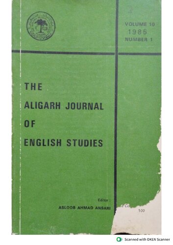 ﻿مجله مطالعات انگلیسی Aligarh