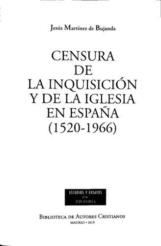 ﻿سانسور تفتیش عقاید و کلیسا در اسپانیا (1520-1966)