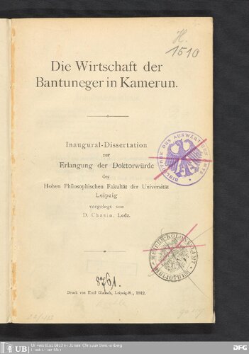 ﻿اقتصاد Bantuneger در کامرون