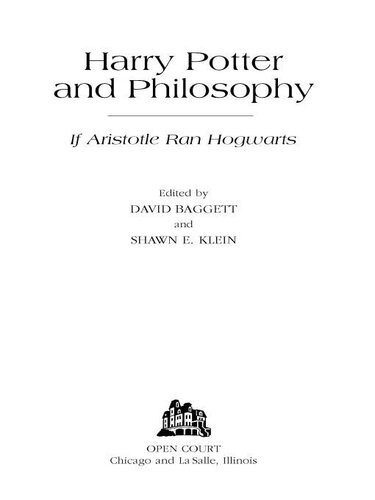 ﻿هری پاتر و فلسفه: اگر ارسطو هاگوارتز را اداره می کرد