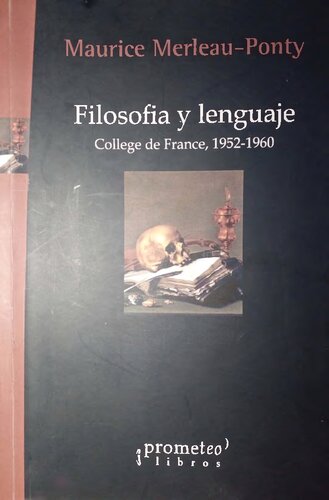 ﻿فلسفه و زبان. کالج فرانسه، 1952-1960