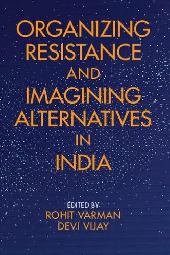 ﻿سازماندهی مقاومت و تصور جایگزین در هند