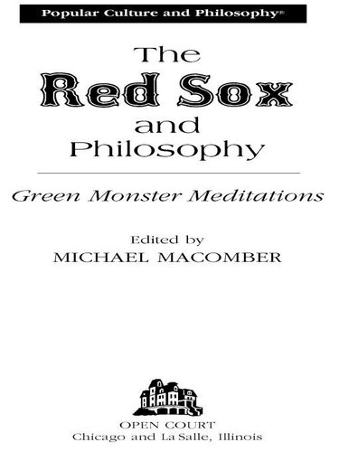 ﻿The Red Sox و فلسفه: مراقبه های هیولا سبز