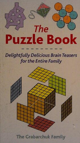 ﻿کتاب پازل: تیزرهای مغزی بسیار خوشمزه برای کل خانواده