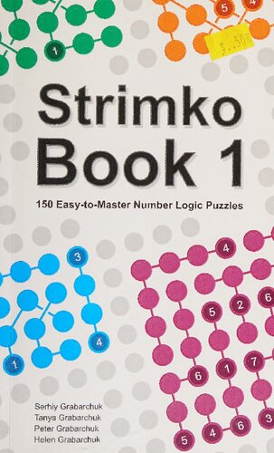 ﻿کتاب Strimko 1: 150 پازل منطقی اعداد که به راحتی قابل تسلط هستند