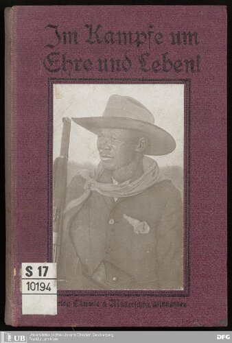 ﻿در مبارزه برای شرف و زندگی: خاطرات افسری جو فرد. مور از جنگ هاتنتوت