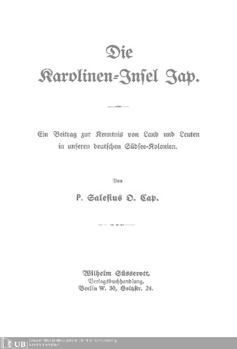 ﻿جزیره کارولین جاپ [Yap]