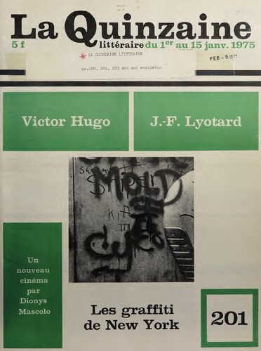 ﻿دو هفته ادبی (سال 1975)