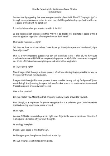 ﻿چگونه آرامش لحظه ای را تجربه کنیم