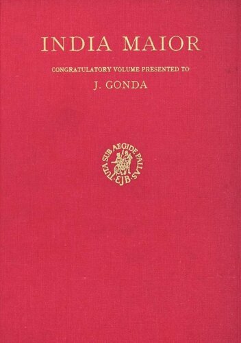 ﻿India Maior: جلد تبریک ارائه شده به J. Gonda