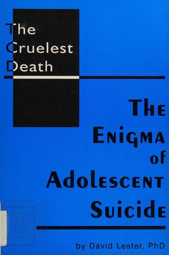 ﻿بی رحمانه ترین مرگ: معمای خودکشی یک نوجوان