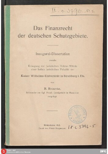 ﻿قانون مالی مناطق حفاظت شده آلمان