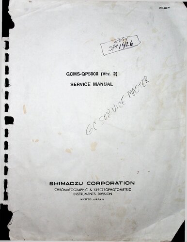 ﻿GCMS-QP5000 (نسخه 2)