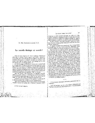 ﻿7 مقاله Angelicum در رد الهیات جدید