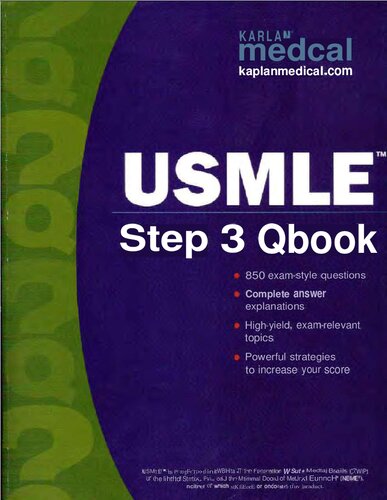 ﻿کاپلان پزشکی USMLE مرحله 3 Qbook