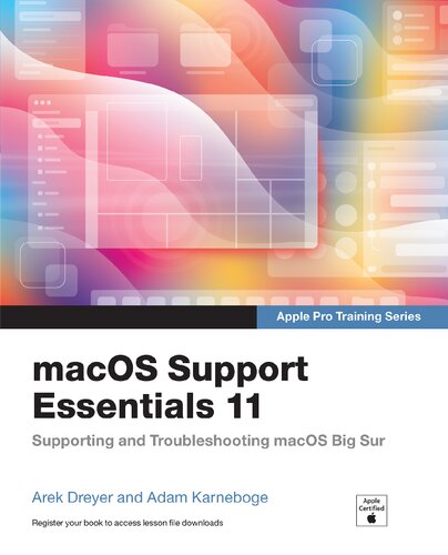 ﻿MACOS Support Essentials 11 - سری آموزش Apple Pro: پشتیبانی و عیب یابی MACOS BIG SUR