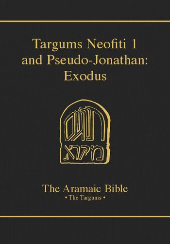 ﻿Targums Neofiti 1 و Pseudo-Jonathan: Exodus