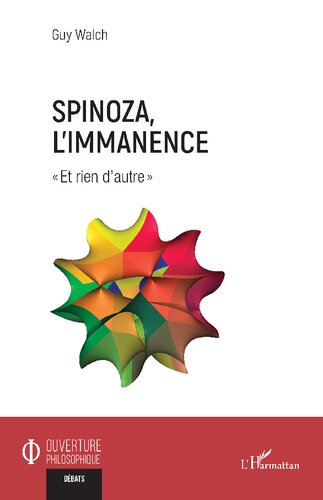 ﻿Spinoza ، Immanence: 