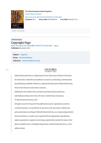 ﻿کتاب راهنمای آکسفورد انگلیسی‌های جهان