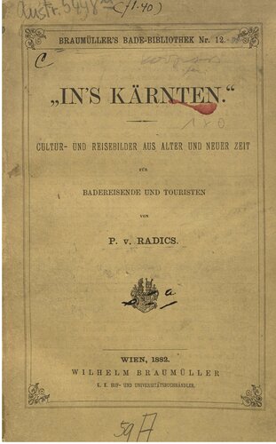 ﻿تصاویر فرهنگی و سفری «به درون کارینتیا» از دوران قدیم و جدید