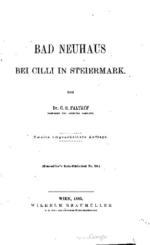 ﻿Bad Neuhaus در نزدیکی Cilli در Styria