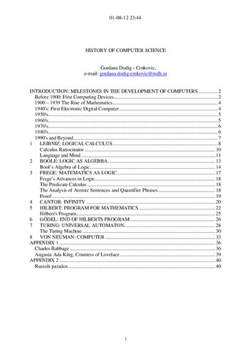 ﻿تاریخچه علوم کامپیوتر.